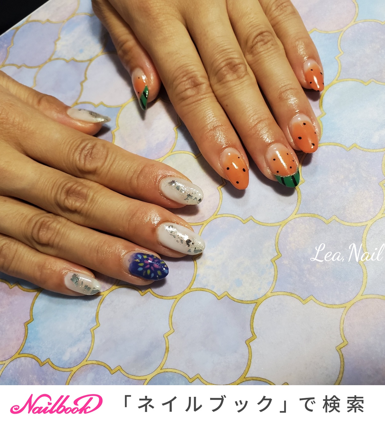 花火ネイルのネイルデザイン ネイルブック