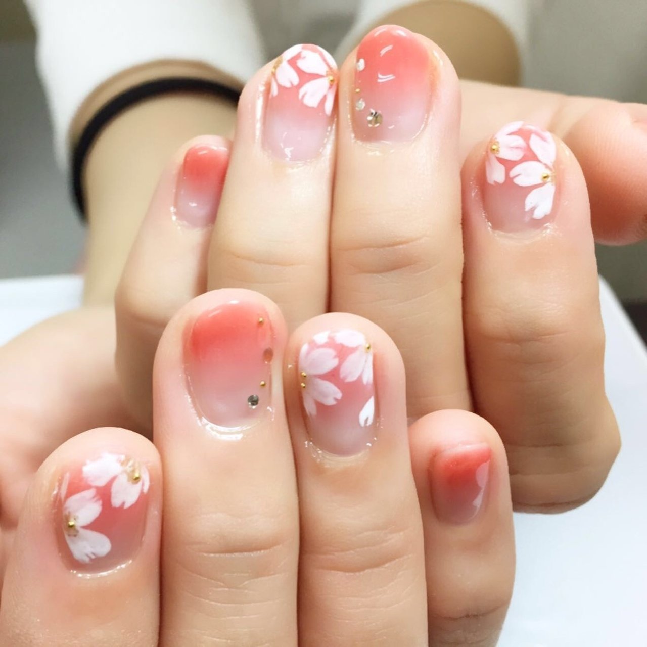 春 夏 卒業式 入学式 ハンド Tayo Nailのネイルデザイン No ネイルブック