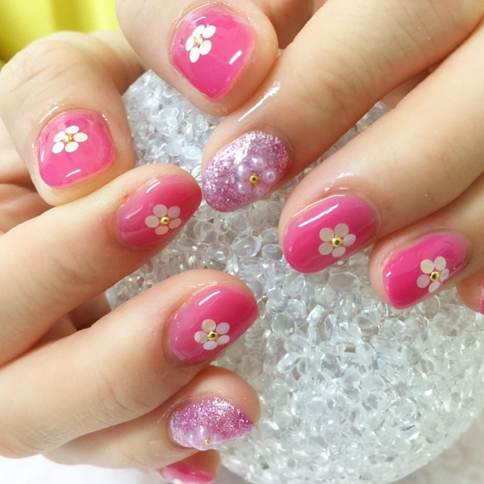 春 夏 オールシーズン ハンド フラワー Tayo Nailのネイルデザイン No ネイルブック