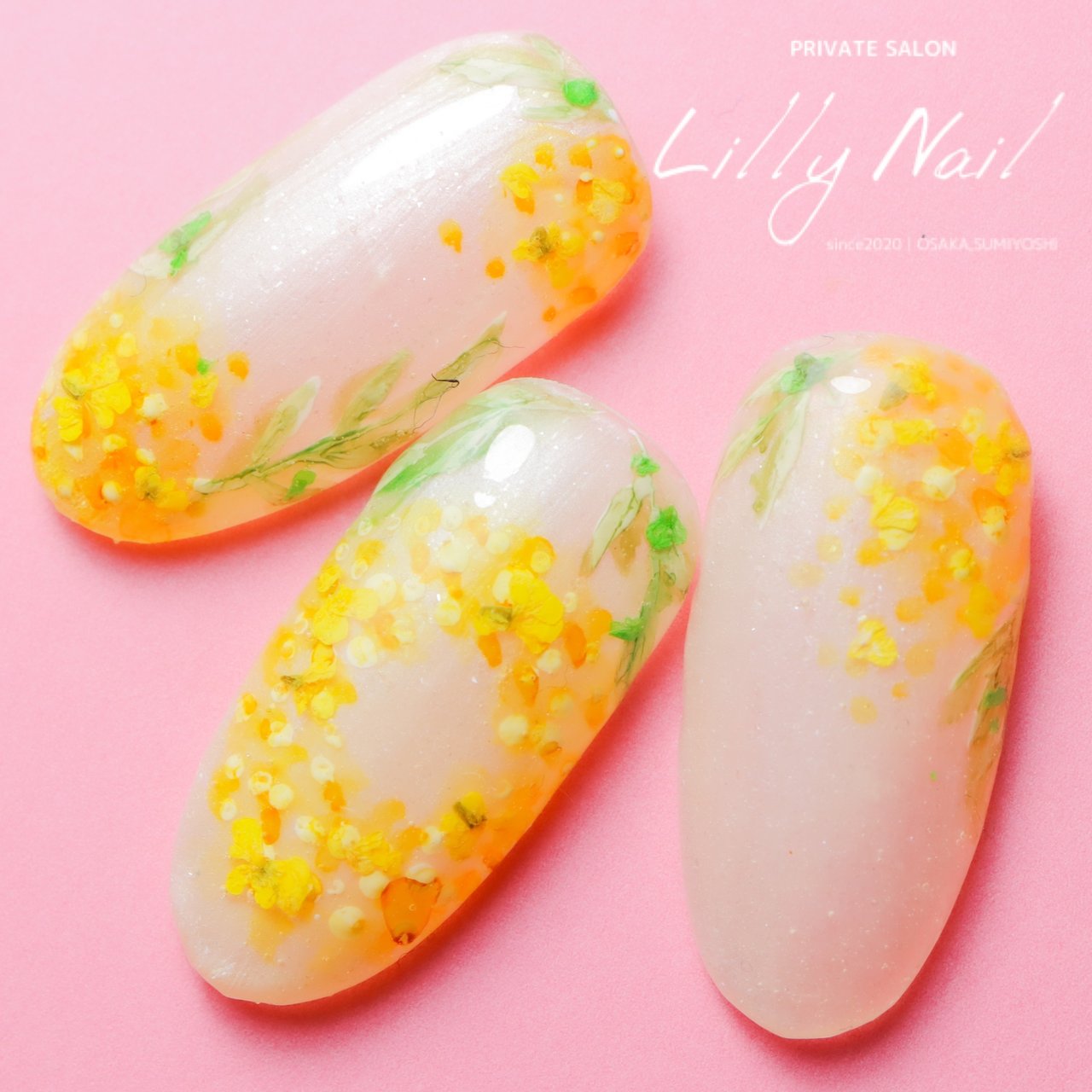 春 入学式 オフィス デート ハンド 住吉区ネイルサロン Lillynail リリーネイル にしもりさきのネイル デザイン No ネイルブック