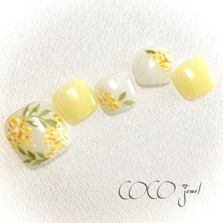 フット♡ #アートし放題コース💅💕 #ミモザ ネイルデザインを追加しました！


フットにしても可愛すぎるミモザ( *ˊᗜˋ* )✧*。

これから暖かくなってきそうですね！
フットにも春らしさを取り入れてみてはいかがでしょうか

#春#春ネイル#春ネイル2021 #大人可愛い #大人上品ネイル #フラワーネイル #ミモザネイル #フラワー #春 #オフィス #デート #フット #シンプル #ワンカラー #フラワー #ボタニカル #ホワイト #イエロー #パステル #ジェルネイル #ネイルチップ #sa #ネイルブック