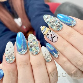 ディズニープリンセスのネイルデザイン ネイルブック