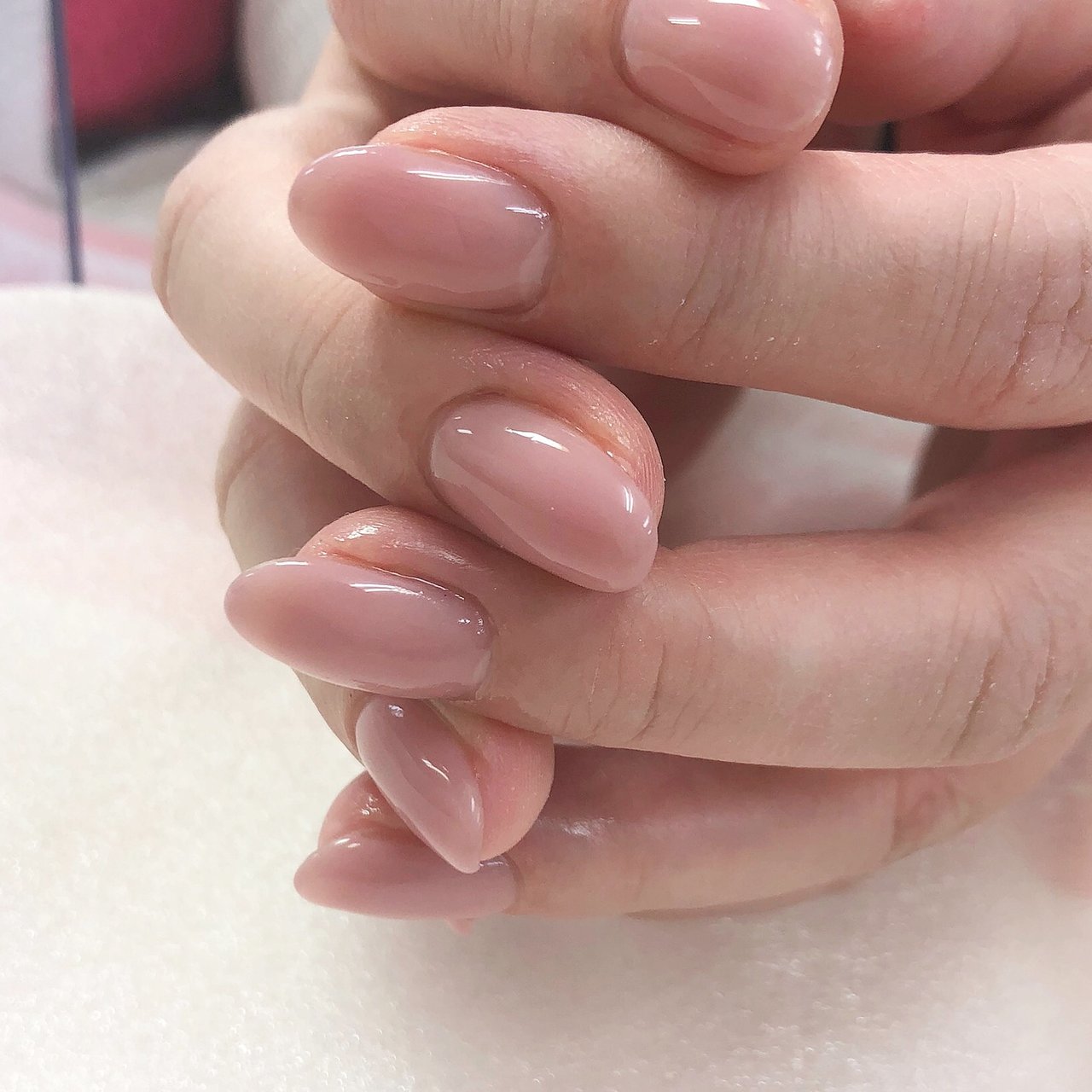 春 オールシーズン オフィス ブライダル ハンド Irish Nail 久屋大通店 アイリッシュネイル パラジェル登録サロン Mao Jel導入サロン のネイルデザイン No ネイルブック
