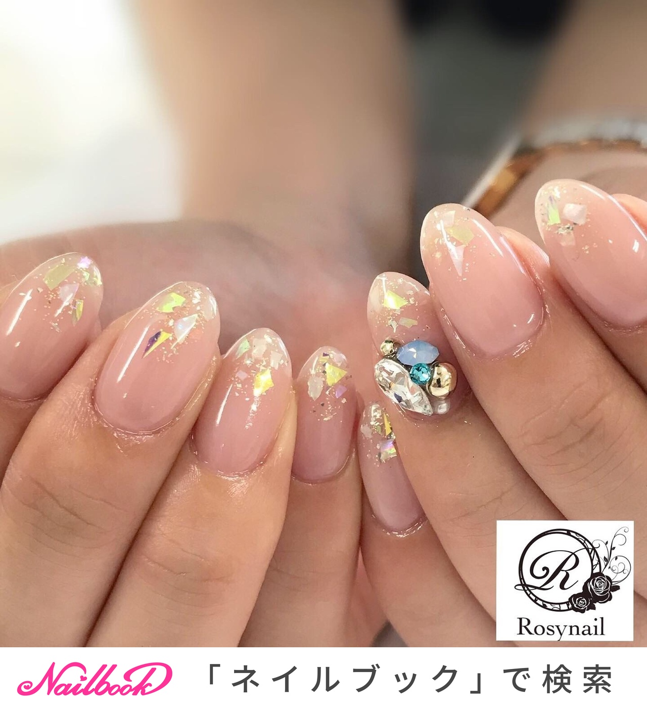 オールシーズン パーティー デート 女子会 ハンド 町田 成瀬ネイルサロン ロージーネイルのネイルデザイン No ネイルブック