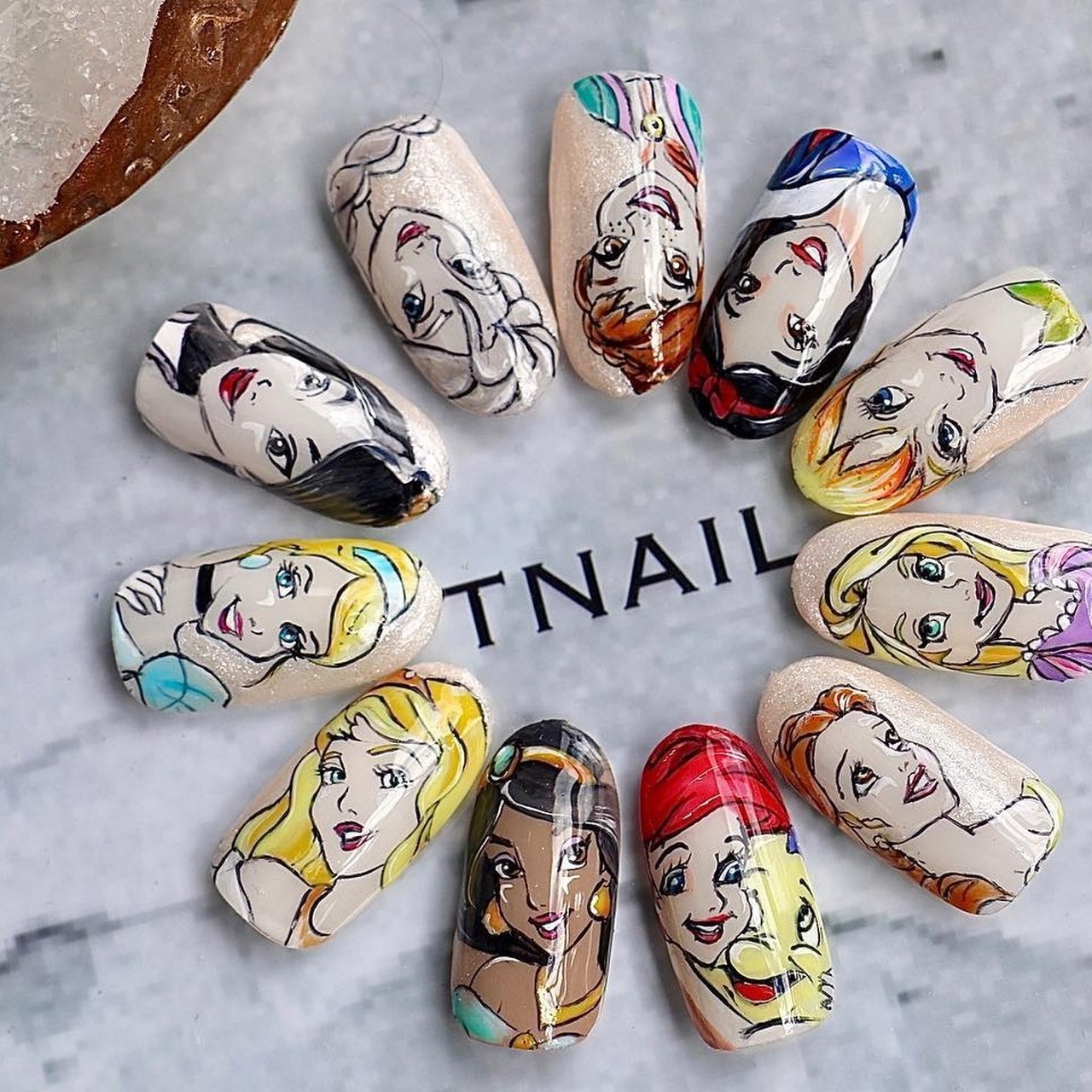 春 夏 オールシーズン 女子会 ハンド T Nailのネイルデザイン No ネイルブック