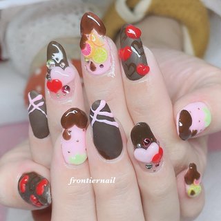 おすすめ順 3dハートのネイルデザイン ネイルブック