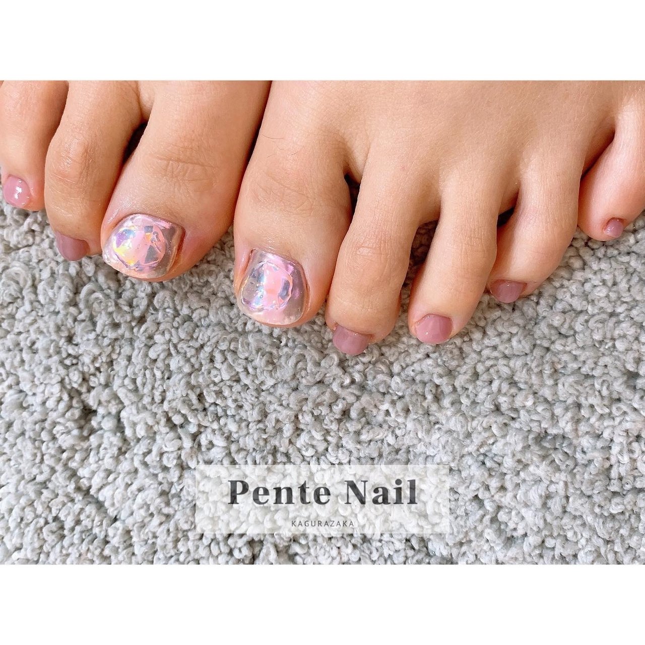 春 夏 海 リゾート フット Pente Nailのネイルデザイン No ネイルブック