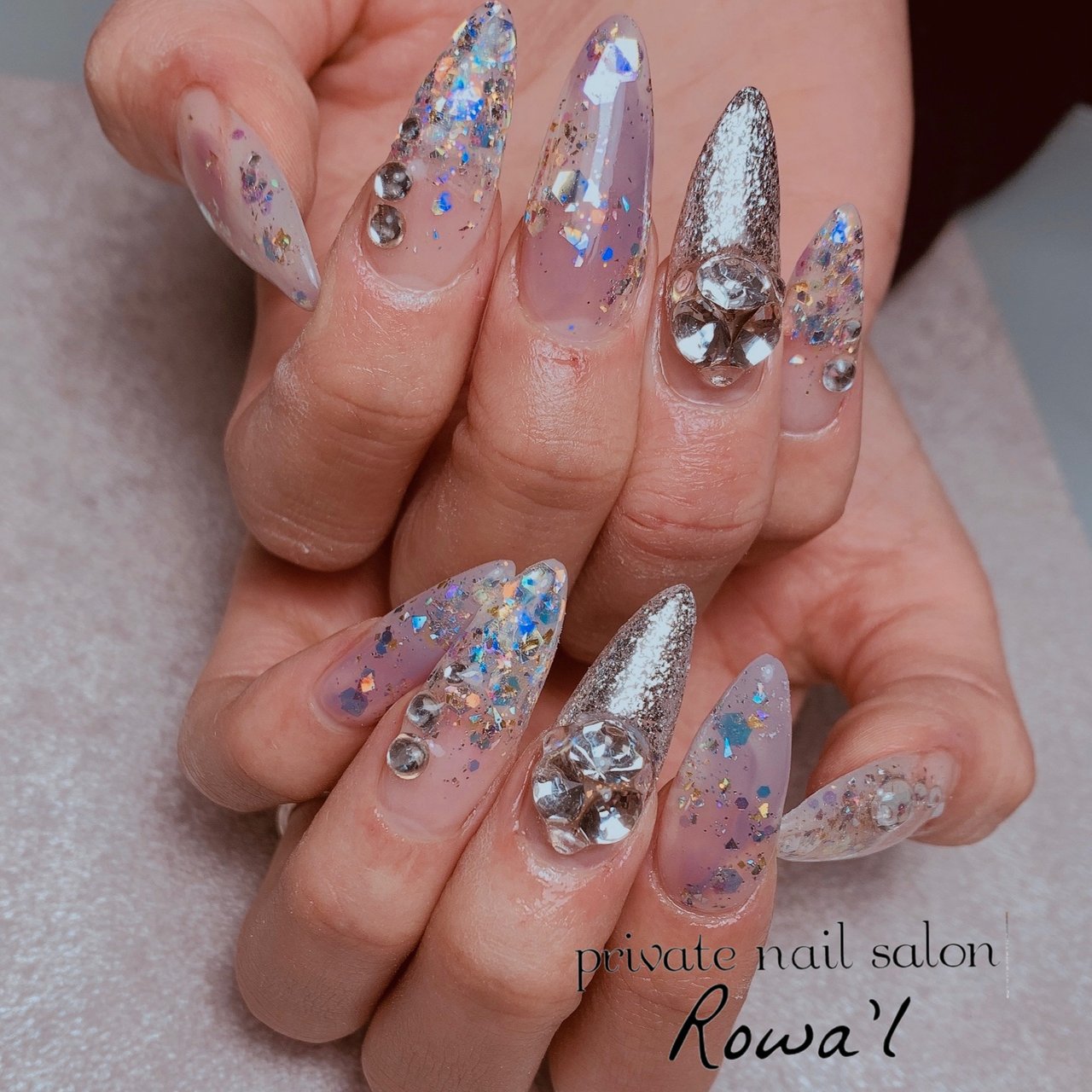 Private Nail Salon Rowa L ロワールのネイルデザイン No ネイルブック