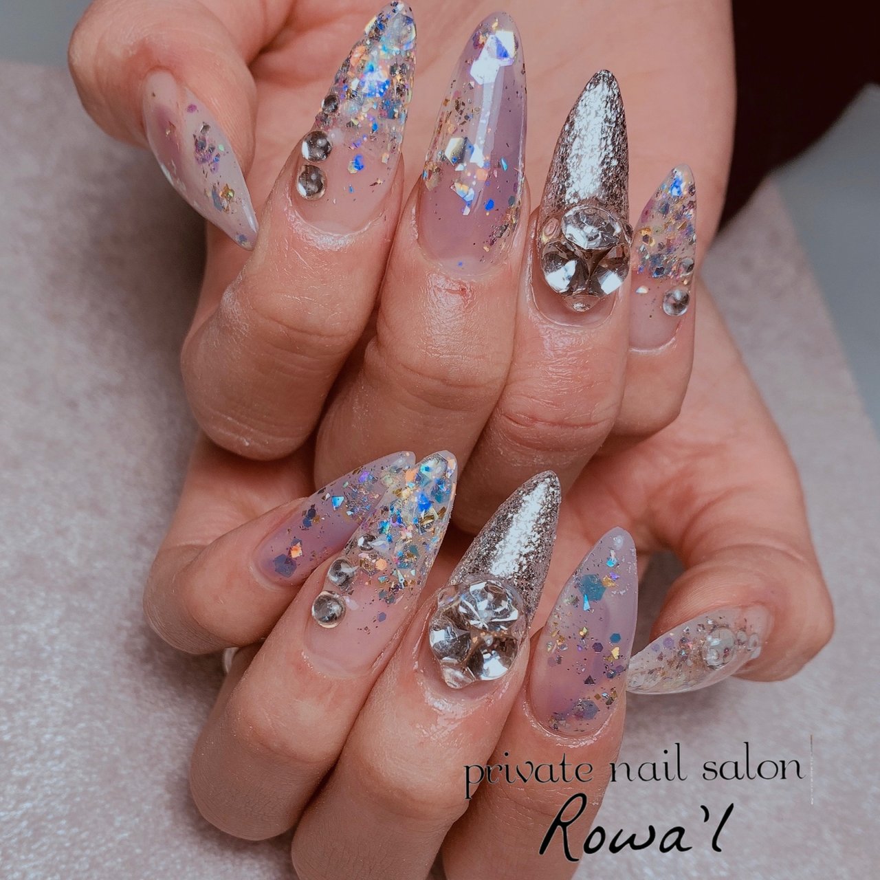 Private Nail Salon Rowa L ロワールのネイルデザイン No ネイルブック