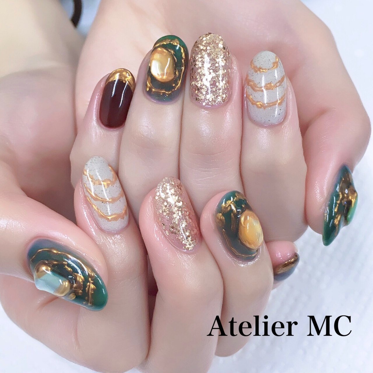 Atelier Mc 新富町 八丁堀 のネイルデザイン No ネイルブック