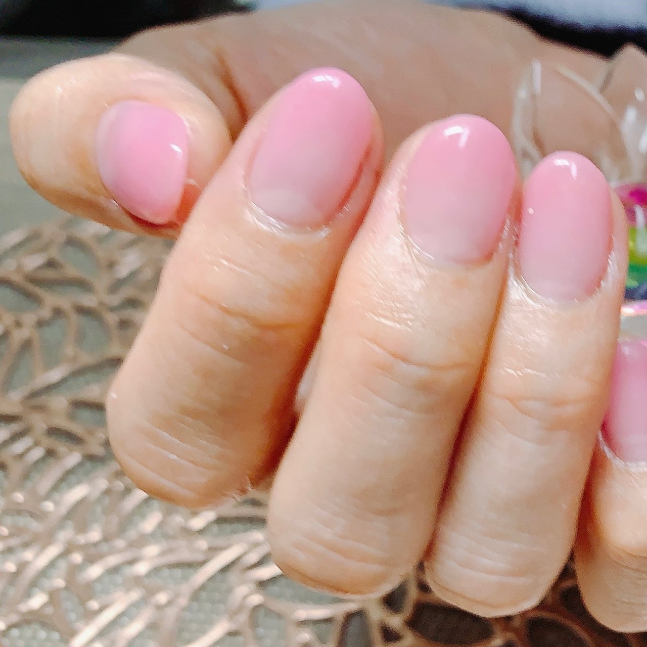 春 オールシーズン オフィス デート ハンド Nail Salon Lotus ゆかのネイルデザイン No ネイルブック