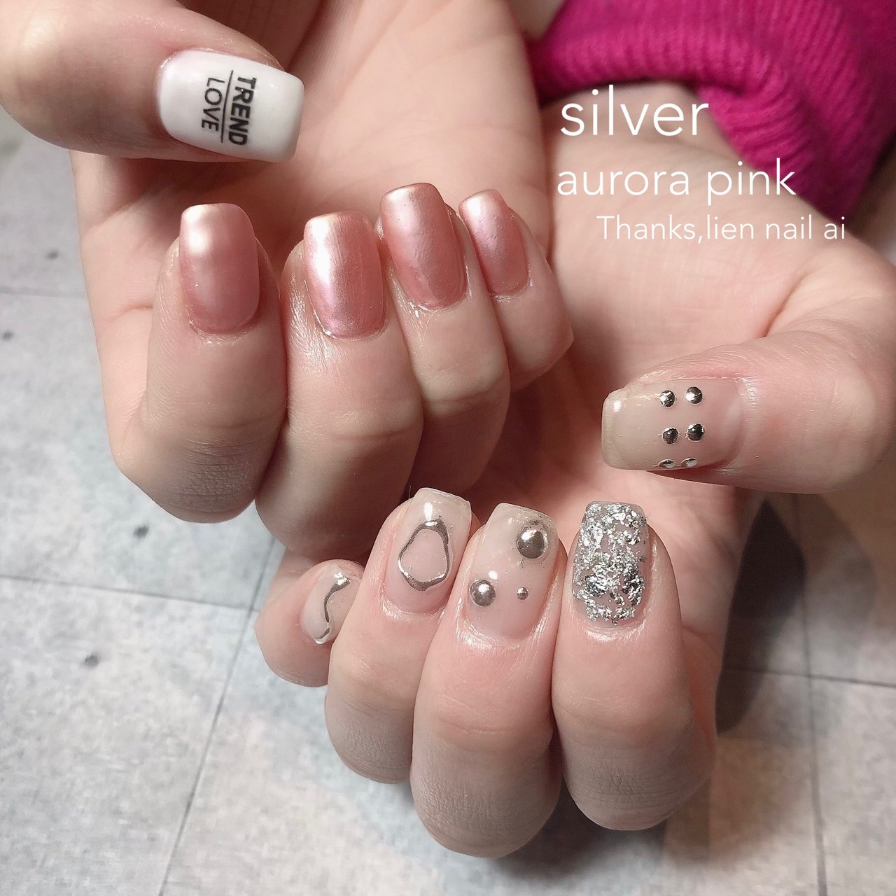 春 ハンド ニュアンス マット オーロラ I のネイルデザイン No ネイルブック