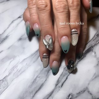 おすすめ順 ボーダー しましま マグネットジェルのネイルデザイン ネイルブック