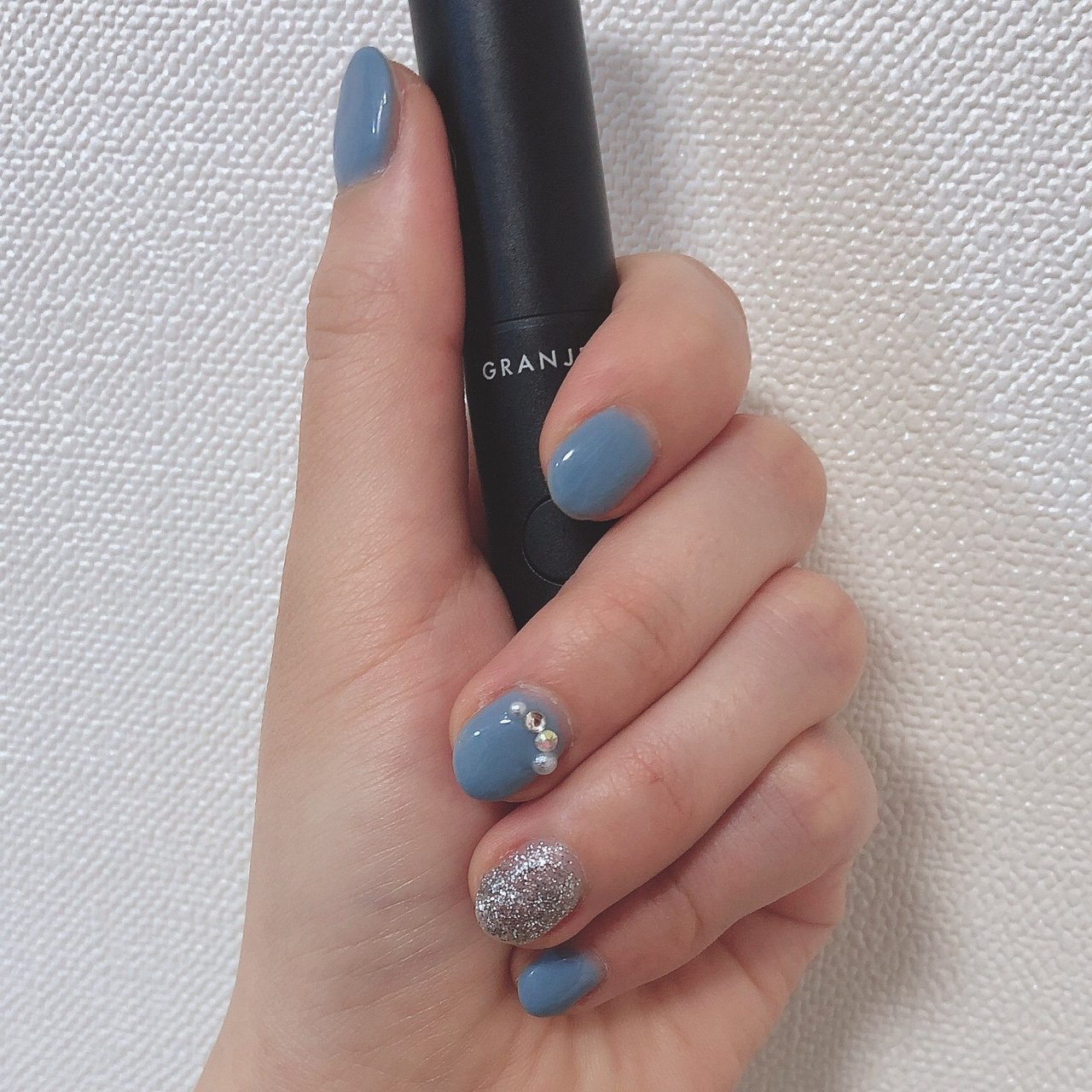 オールシーズン ハンド シンプル ラメ ワンカラー みらくるのネイルデザイン No ネイルブック