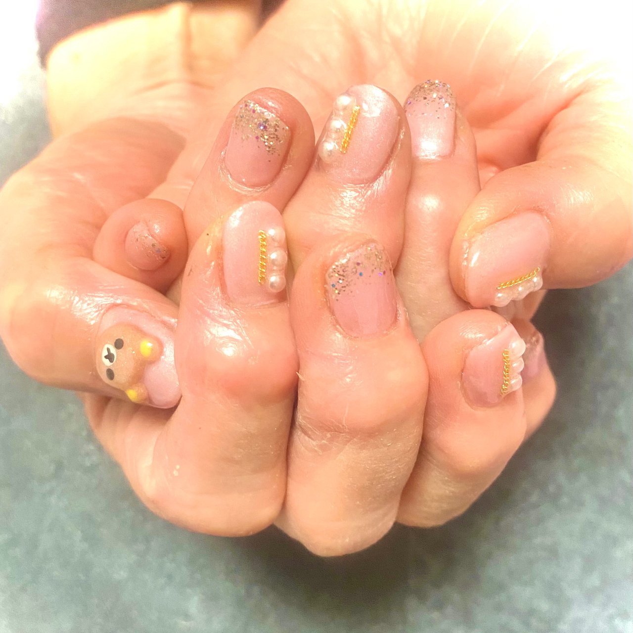 春 オールシーズン 卒業式 入学式 ハンド みかん のネイルデザイン No ネイルブック