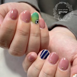 サッカーのネイルデザイン ネイルブック