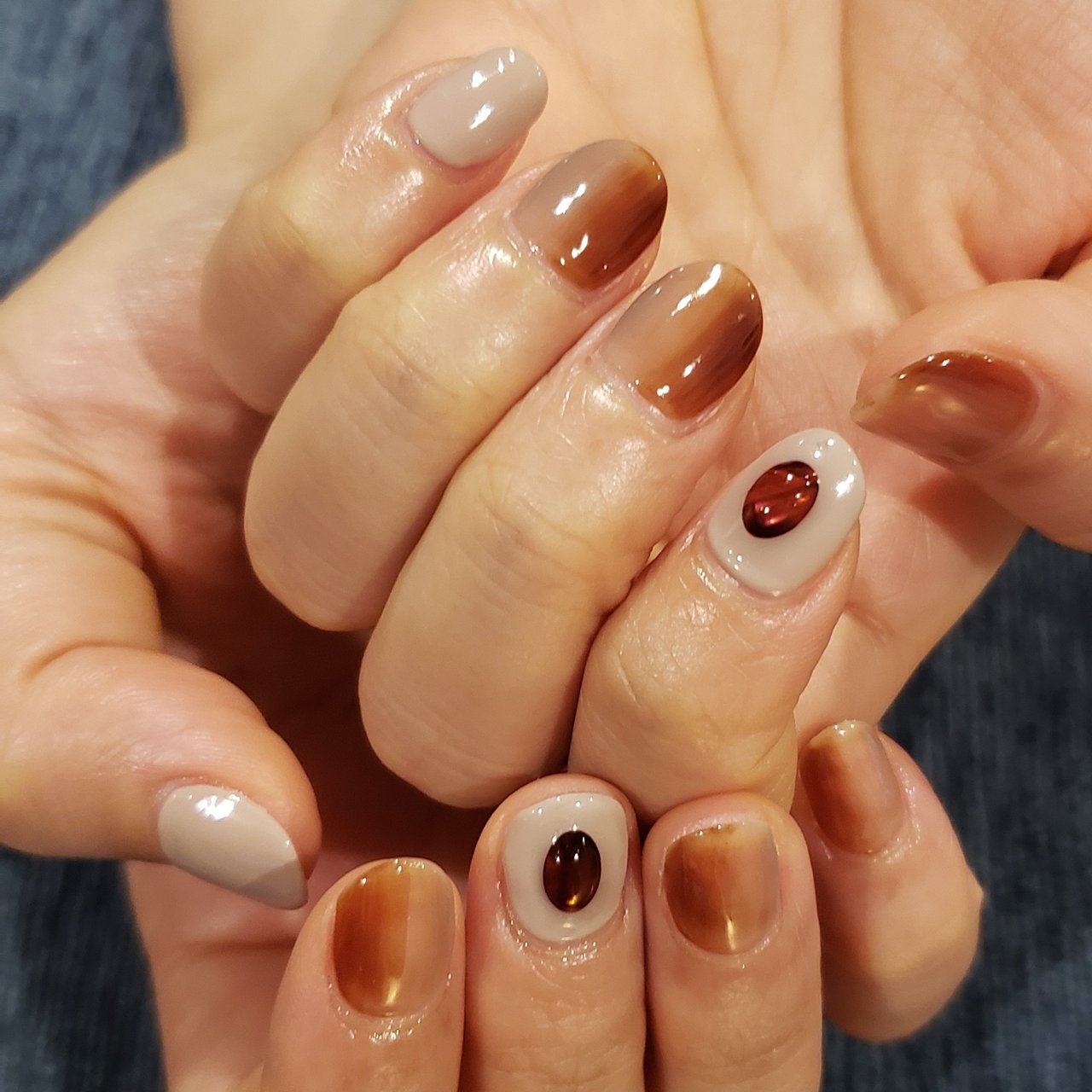 春 夏 オールシーズン ハンド シンプル Ristaのネイルデザイン No ネイルブック