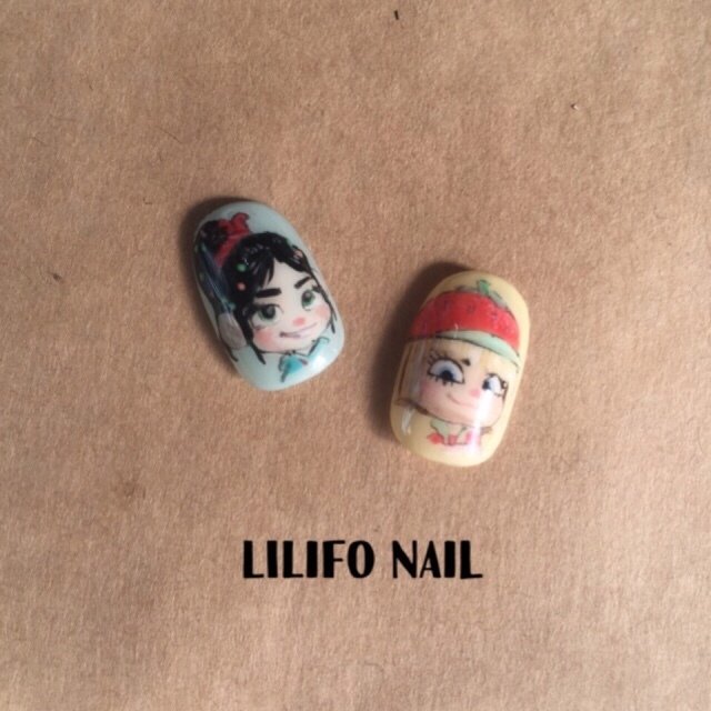 ハンド キャラクター Lilifo Nailのネイルデザイン No ネイルブック