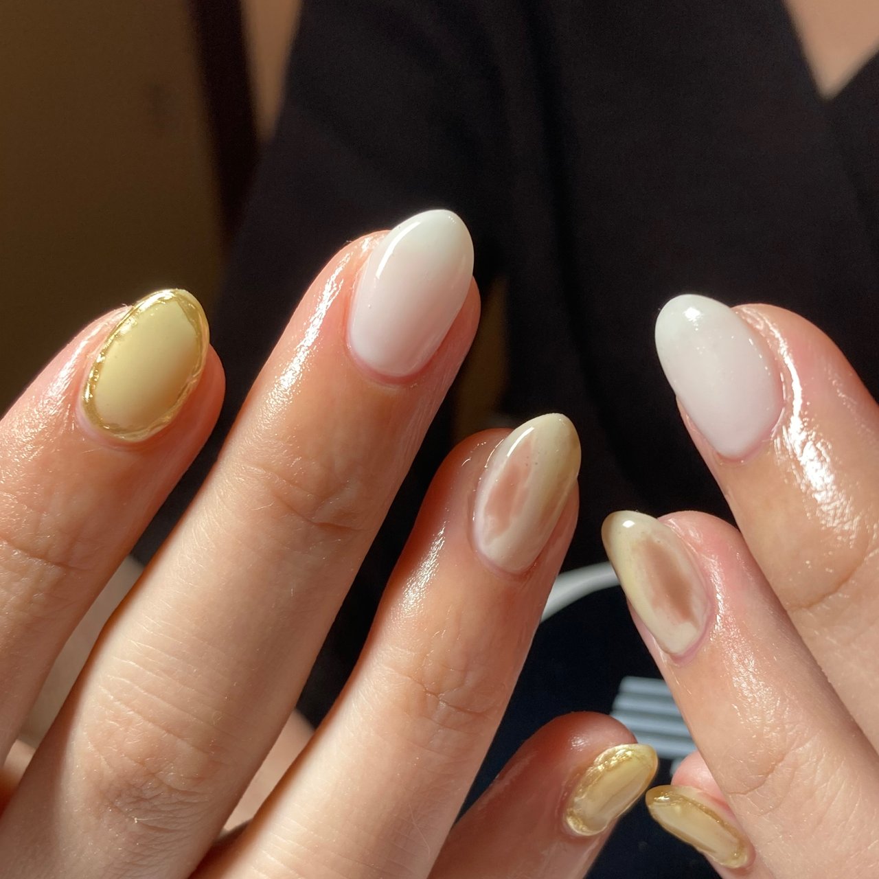 春 オフィス デート 女子会 シンプル Sayaka Sanoのネイルデザイン No ネイルブック