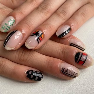 頭文字dネイルのネイルデザイン｜ネイルブック