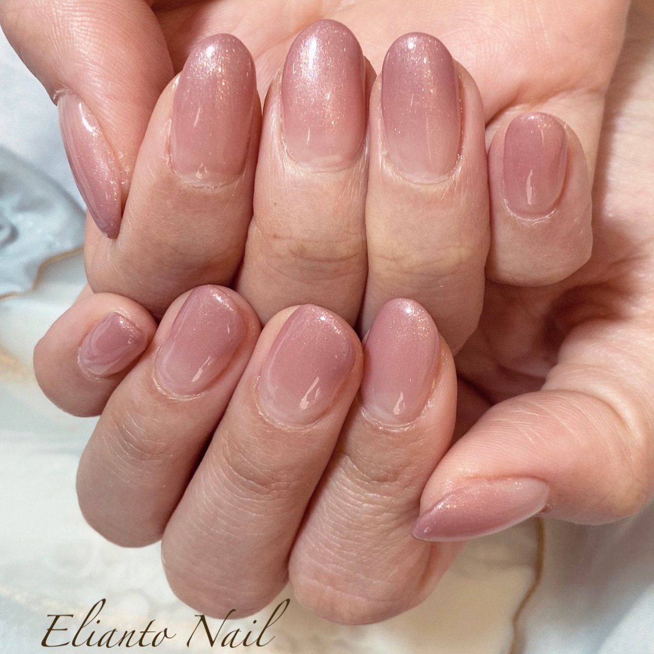 オールシーズン オフィス ハンド シンプル グラデーション えりかのネイルデザイン No ネイルブック