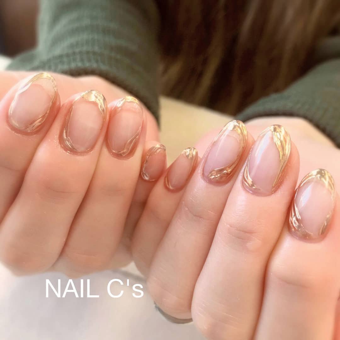 春 夏 オールシーズン オフィス ハンド Yumi Yoshikura Nail C S ネイルシーズ のネイルデザイン No ネイルブック