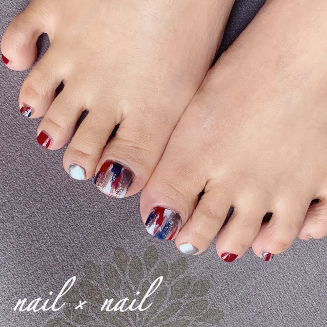 フット セルフネイル Nail Nailのネイルデザイン No ネイルブック