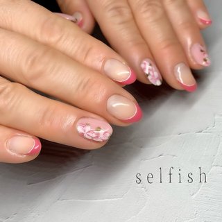 . .
ジェルやり放題¥7400💅
※有料パーツ別途料金
.
.
自爪に優しいパラジェルに変更＋¥500
.
ご新規様付替オフ無料✨
リピーター様4週間以内付替オフ無料✨
※4週間以上、別途¥1000円
.
.
ご予約・お問い合わせ
心よりお待ちしております🎶
.
▼▽▼▽▼▽▼▽▼▽▼▽▼▽▼▽▼▽▼▽▼▽▼▽▼▽▼▽▼▽▼
.
ホットペッパービューティーからもご予約受付中⭐️
.
■ネイルサロンselfish ■
電話 ⇒048-924-7810
LINE ⇒@186tfrab
.
▲△▲△▲△▲△▲△▲△▲△▲△▲△▲△▲△▲△▲△▲△▲△▲
＝＝＝＝＝＝＝＝＝＝＝＝＝＝＝＝＝＝＝＝＝＝＝＝＝＝
ネイルサロンselfish では新型コロナウィルス拡大防止の為、ご来店のお客様にはマスクの着用、手指消毒、検温、のご協力をお願い致します。
感染拡大、密、安全面等から
お子様連れのお客様はご入店を控えて頂いております。
ご理解ご協力のほどよろしくお願い致します。
＝＝＝＝＝＝＝＝＝＝＝＝＝＝＝＝＝＝＝＝＝＝＝＝＝＝


#春#春ネイル2021 #春ネイル #春ネイルデザイン #春ネイルデザイン2021﻿ #卒業式 #卒業式ネイル #卒業式ママネイル #卒園式ママネイル #入学式 #入学式ネイル #入学式ママネイル #入園式ママネイル #ピンク #ピンクネイル #フレンチネイル #ピンクフレンチ #カラーフレンチ #フレンチフラワーネイル #春フラワー #春フラワーネイル #春フラワーデザインネイル #ネイルサロンselfish#ネイルサロンselfish草加#草加ネイルサロン#草加ネイル#草加プライベートサロン #草加個室ネイルサロン#ネイリスト募集#ネイリスト求人#草加ネイリスト募集#草加ネイリスト求人 #春 #卒業式 #入学式 #ハンド #フレンチ #フラワー #ミディアム #ホワイト #ピンク #ジェルネイル #お客様 #Nailsalon Selfish #ネイルブック