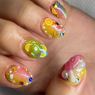 自宅nail Salon 真心珠 羽生のネイルサロン ネイルブック