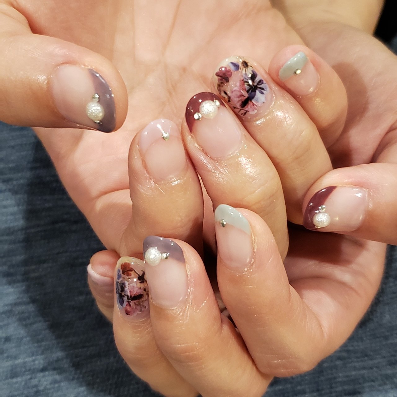 春 夏 オールシーズン 入学式 ハンド Ristaのネイルデザイン No ネイルブック