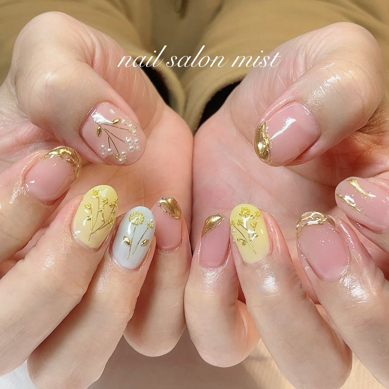 春 入学式 デート 女子会 ハンド Rieのネイルデザイン No ネイルブック