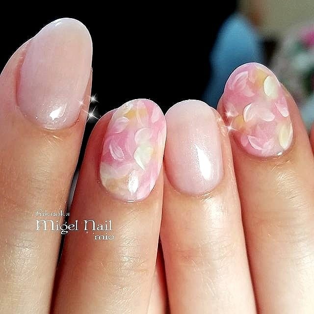 春 オフィス ブライダル パーティー シンプル Migel Nailのネイルデザイン No ネイルブック