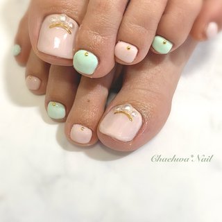 パステルピンクのネイルデザイン ネイルブック
