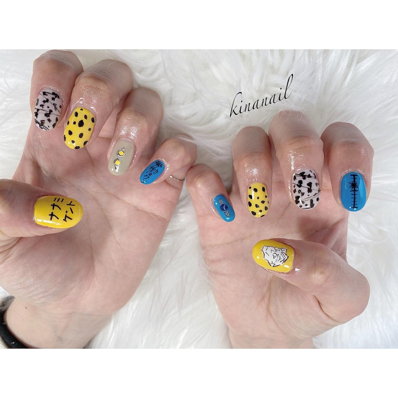 痛ネイル キャラクター Kinanailのネイルデザイン No ネイルブック