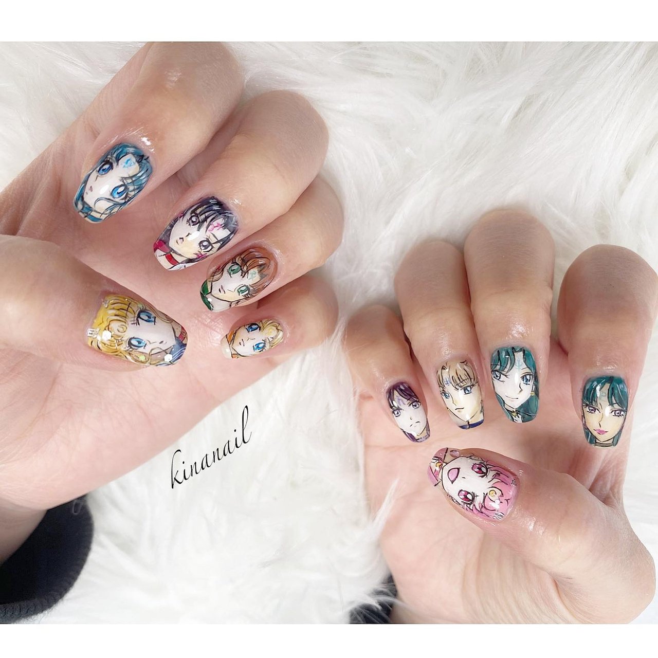 痛ネイル キャラクター Kinanailのネイルデザイン No ネイルブック