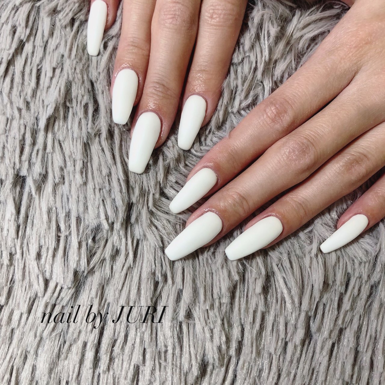 オールシーズン デート 女子会 ハンド ワンカラー Nail Ateのネイルデザイン No ネイルブック