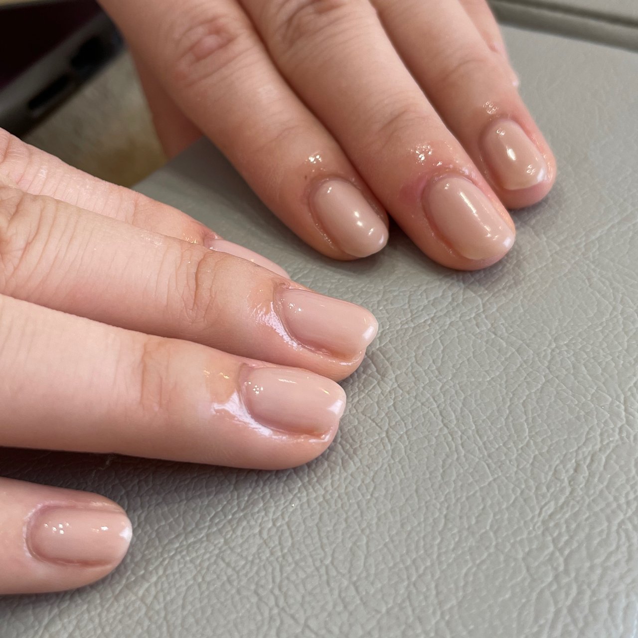 ハンド シンプル ワンカラー ベージュ ピンク Maison De Charme Beauteのネイルデザイン No ネイルブック