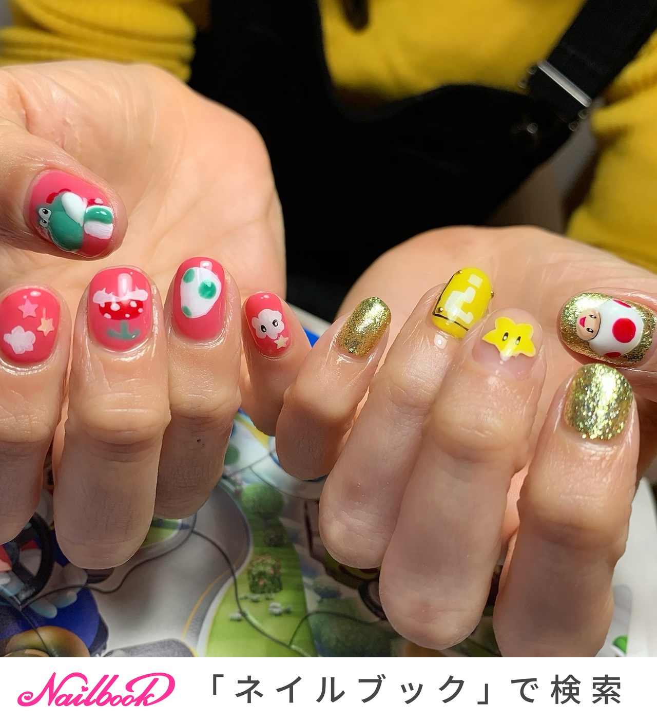 Usjネイルのネイルデザイン ネイルブック