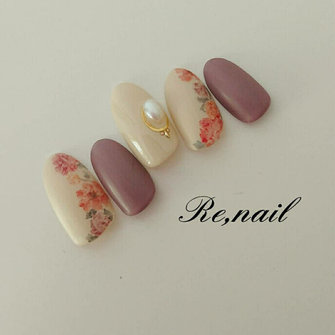 オールシーズン 入学式 パーティー 女子会 ハンド Re Nail のネイルデザイン No ネイルブック