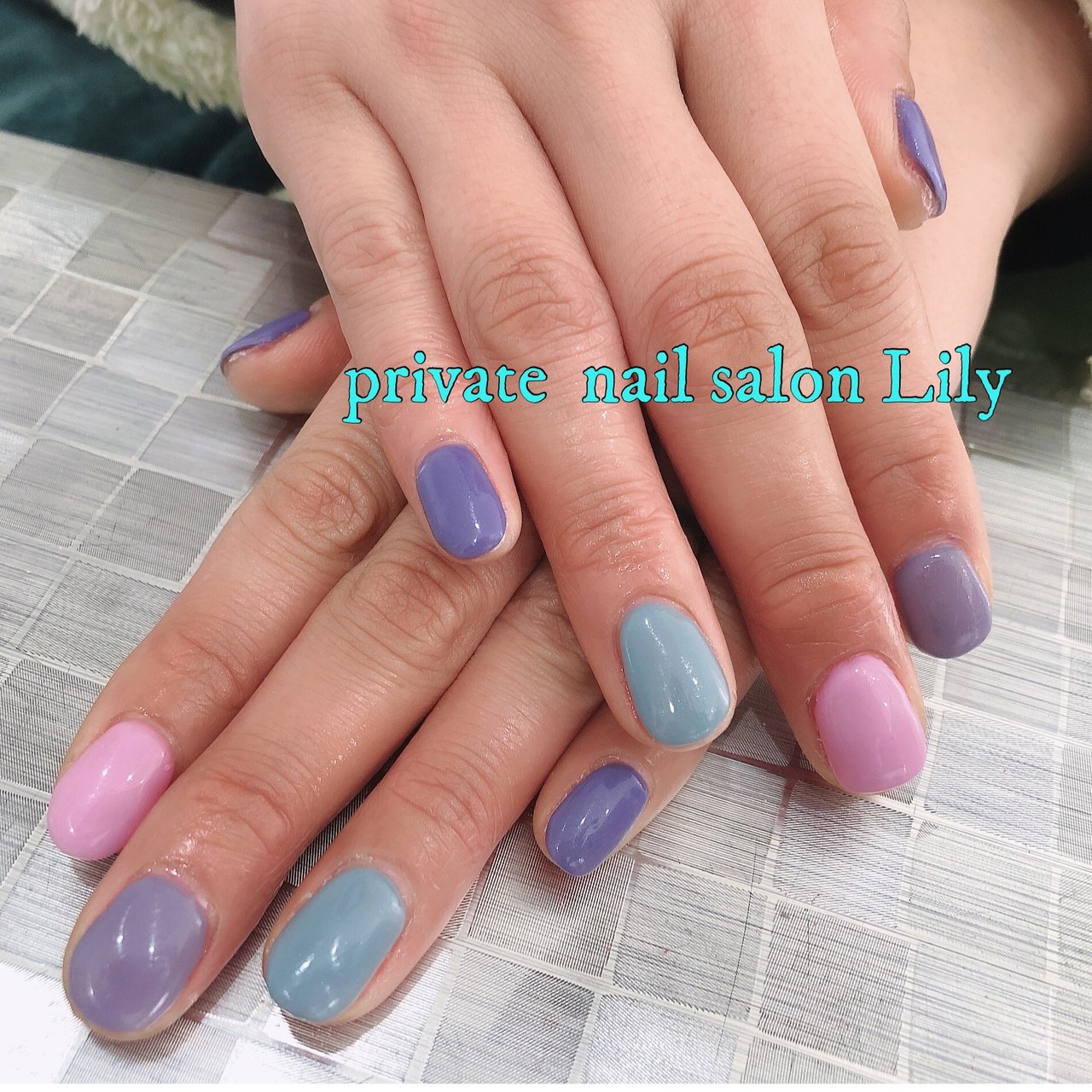 オールシーズン ハンド シンプル ワンカラー ショート Aya 4158のネイルデザイン No ネイルブック