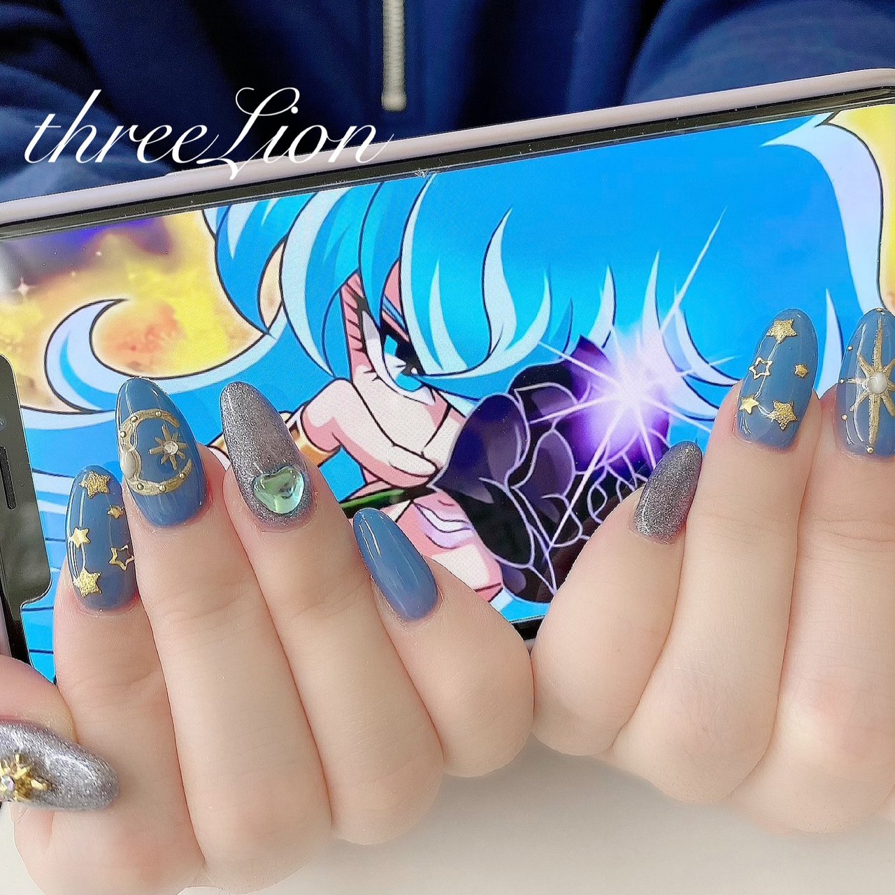 春 旅行 海 ライブ ハンド Threelion ネイル アイラッシュ 庄所本店 のネイルデザイン No ネイルブック