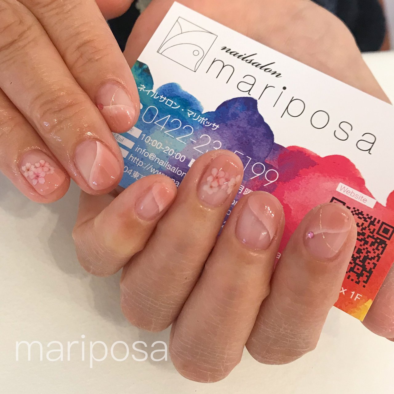 春 卒業式 入学式 デート ハンド Nailsalon Mariposaのネイルデザイン No ネイルブック