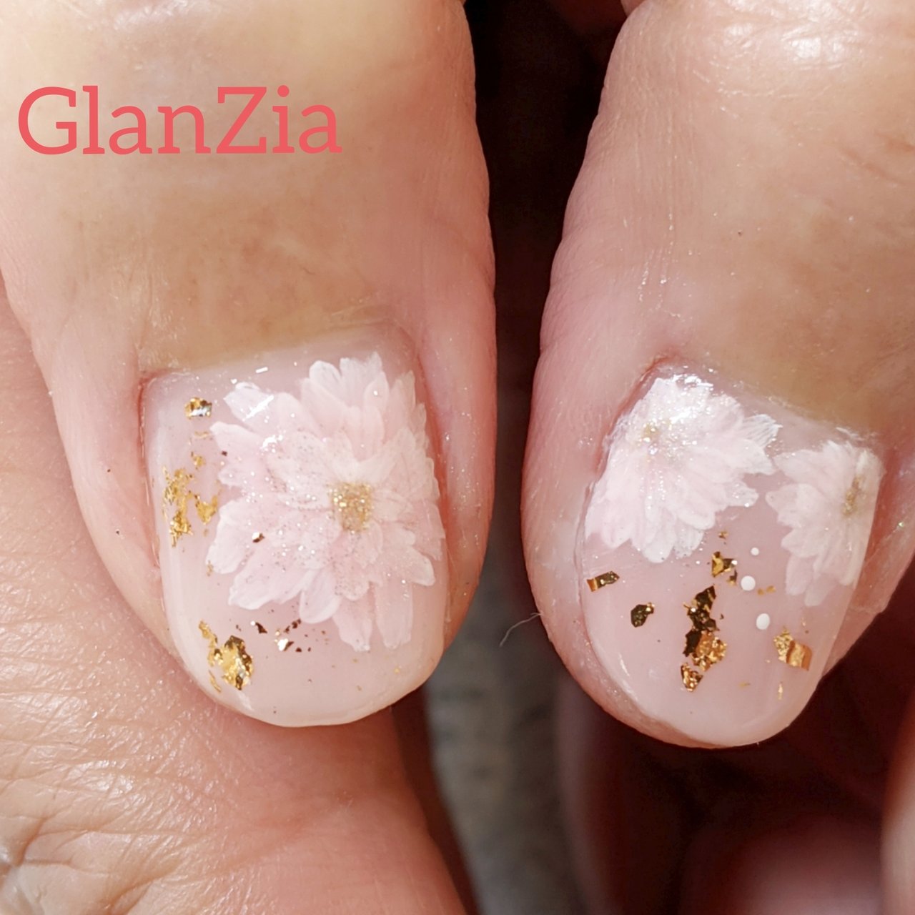 春 入学式 オフィス デート ハンド Glanzia ｸﾞﾗﾝﾂｨｱ 南流山駅前6分nail Facialのネイルデザイン No ネイルブック