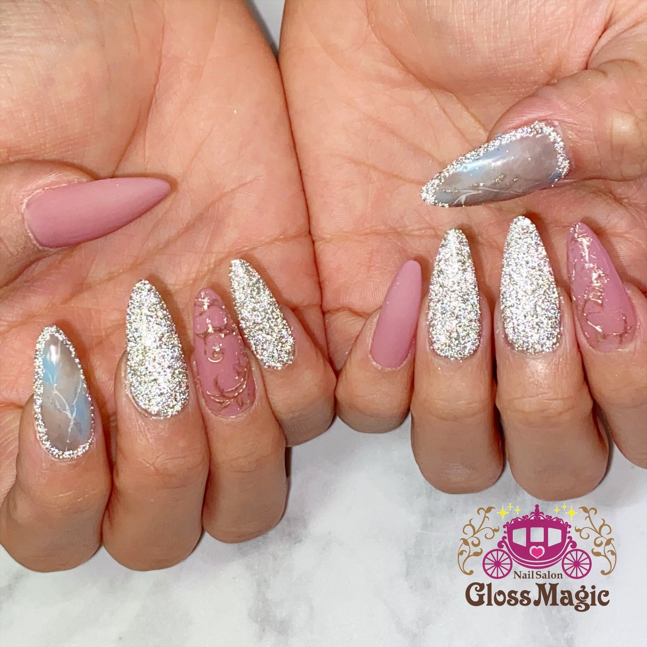 春 冬 オールシーズン ハンド シンプル Yun のネイルデザイン No ネイルブック