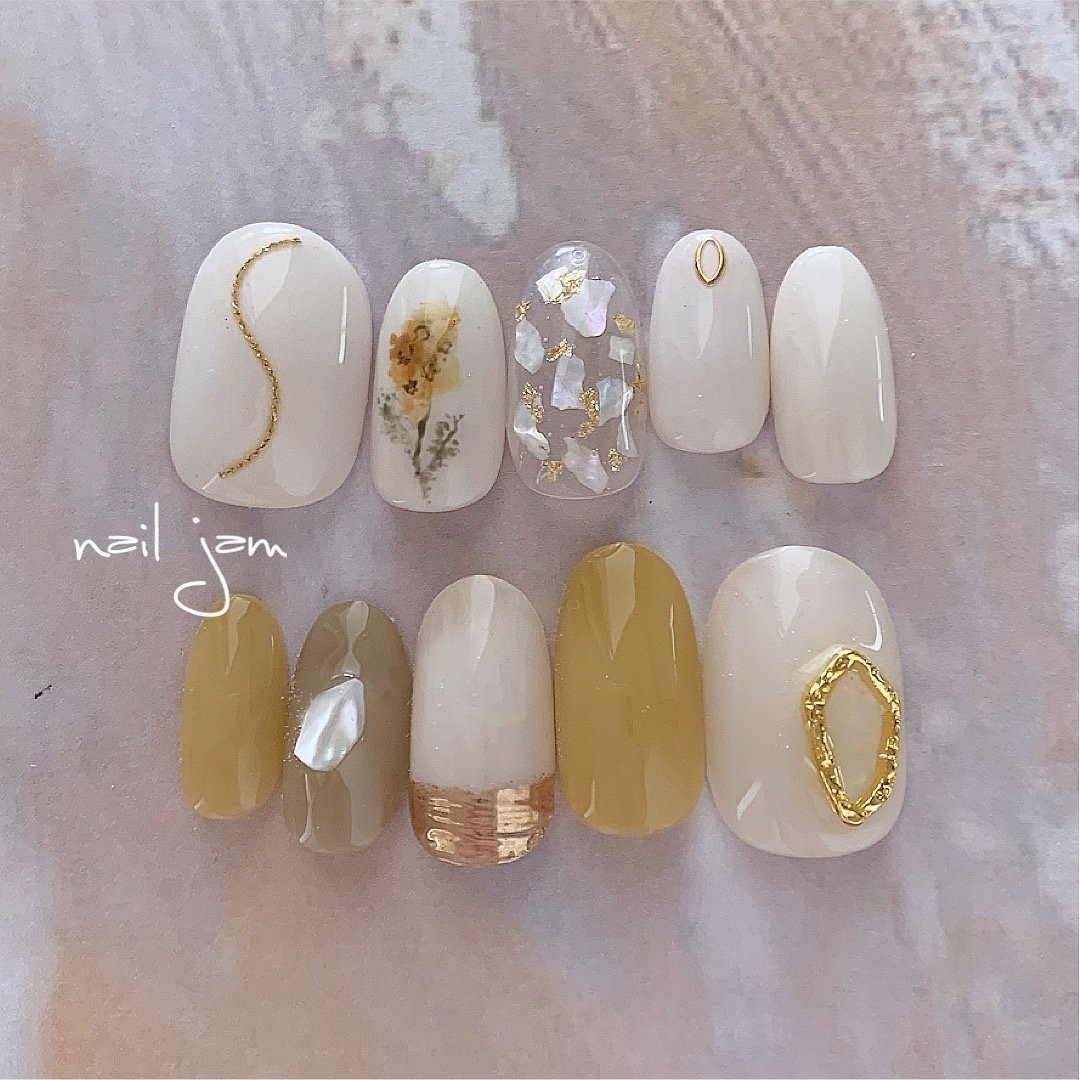 春 夏 ハンド シンプル ワンカラー Nail Jamのネイルデザイン No ネイルブック