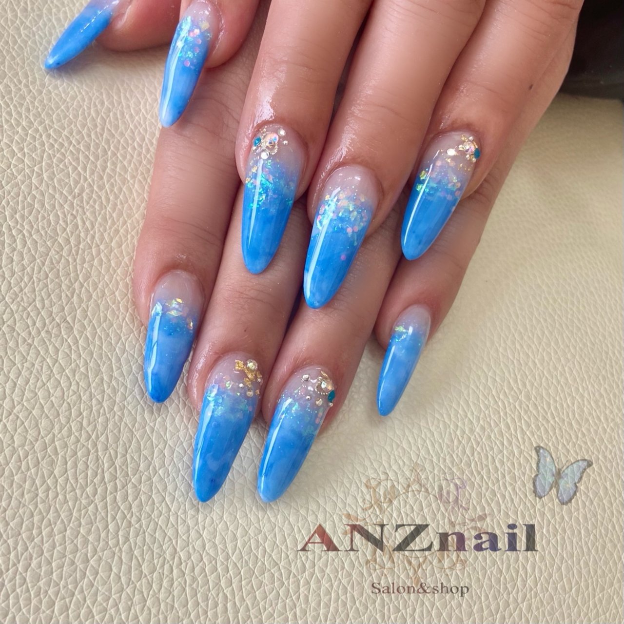 ハンド ロング スカルプチュア お客様 Anznail 旭川市ネイルサロン ネイリストあんず のネイルデザイン No ネイルブック