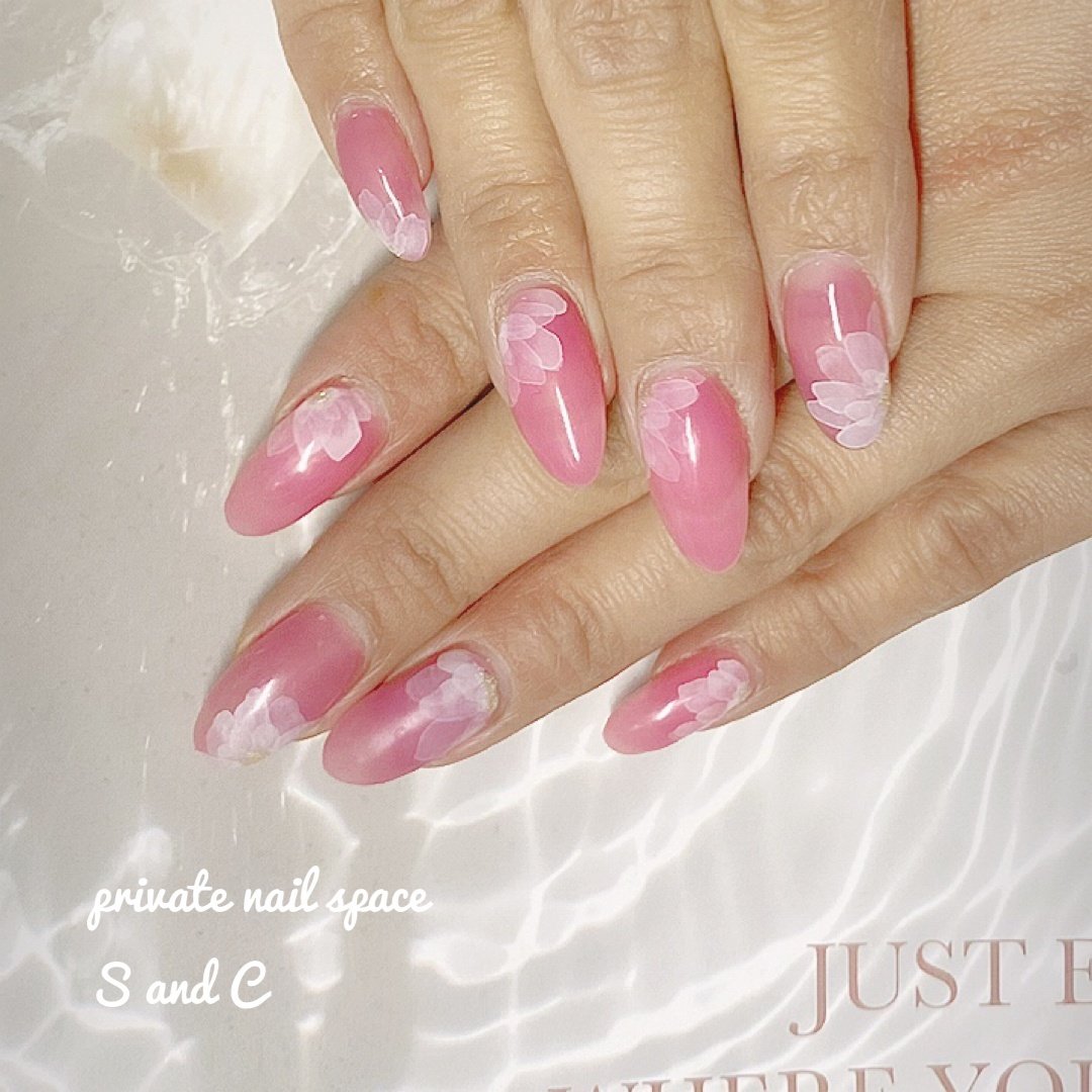 春 オールシーズン 卒業式 入学式 ハンド Private Nail Space S And Cのネイルデザイン No ネイル ブック