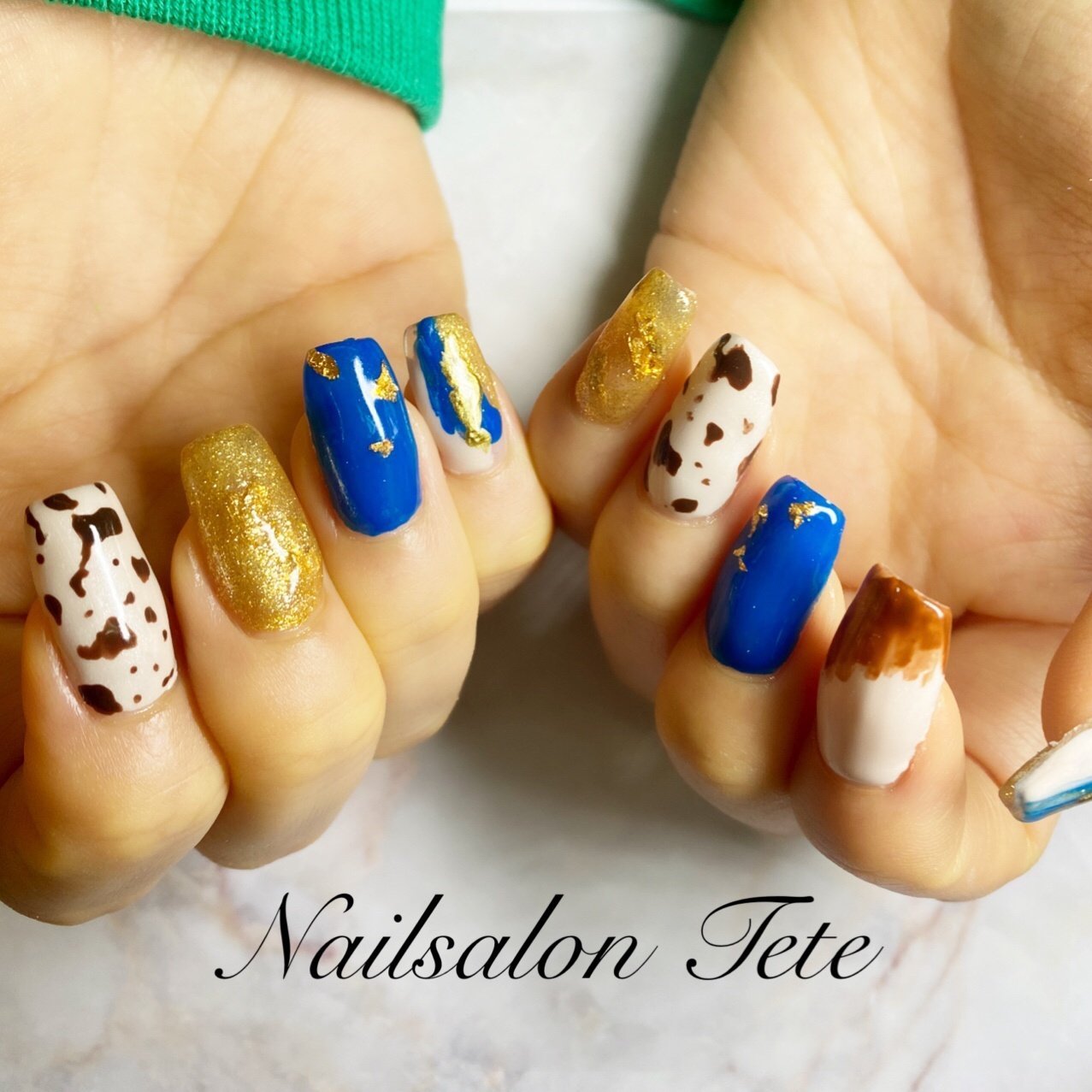 オールシーズン 海 デート 女子会 ハンド Nailtete 本店のネイルデザイン No ネイルブック