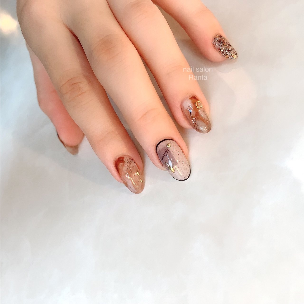 春 秋 オールシーズン バレンタイン ハンド Hiroko Nailsalon Ranta 二子玉川のネイルデザイン No ネイル ブック