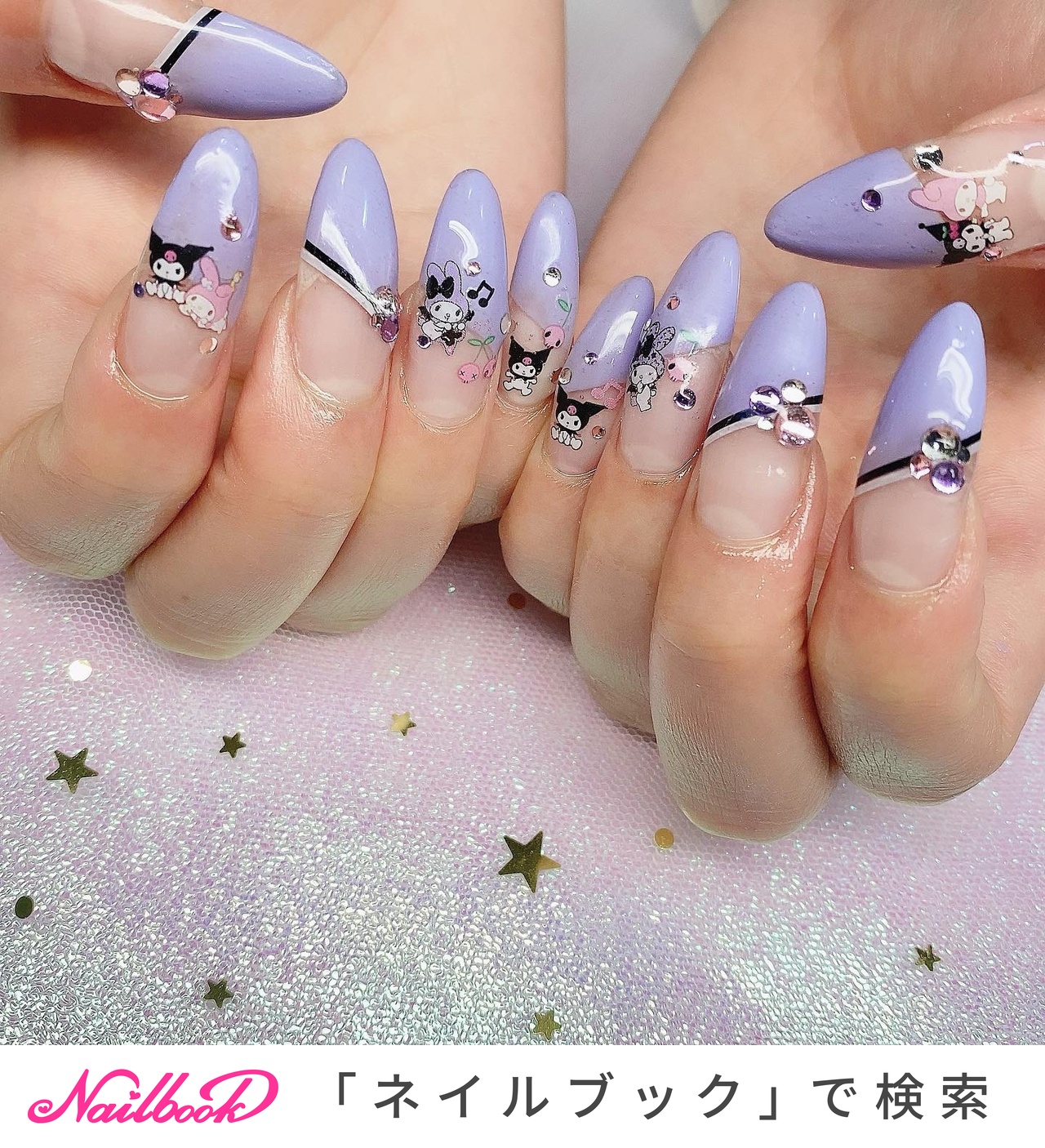 インココ　マイメロ ネイルシール 12枚入り SHO-BI / マイメロディネイルシールの公式商品情報｜美容